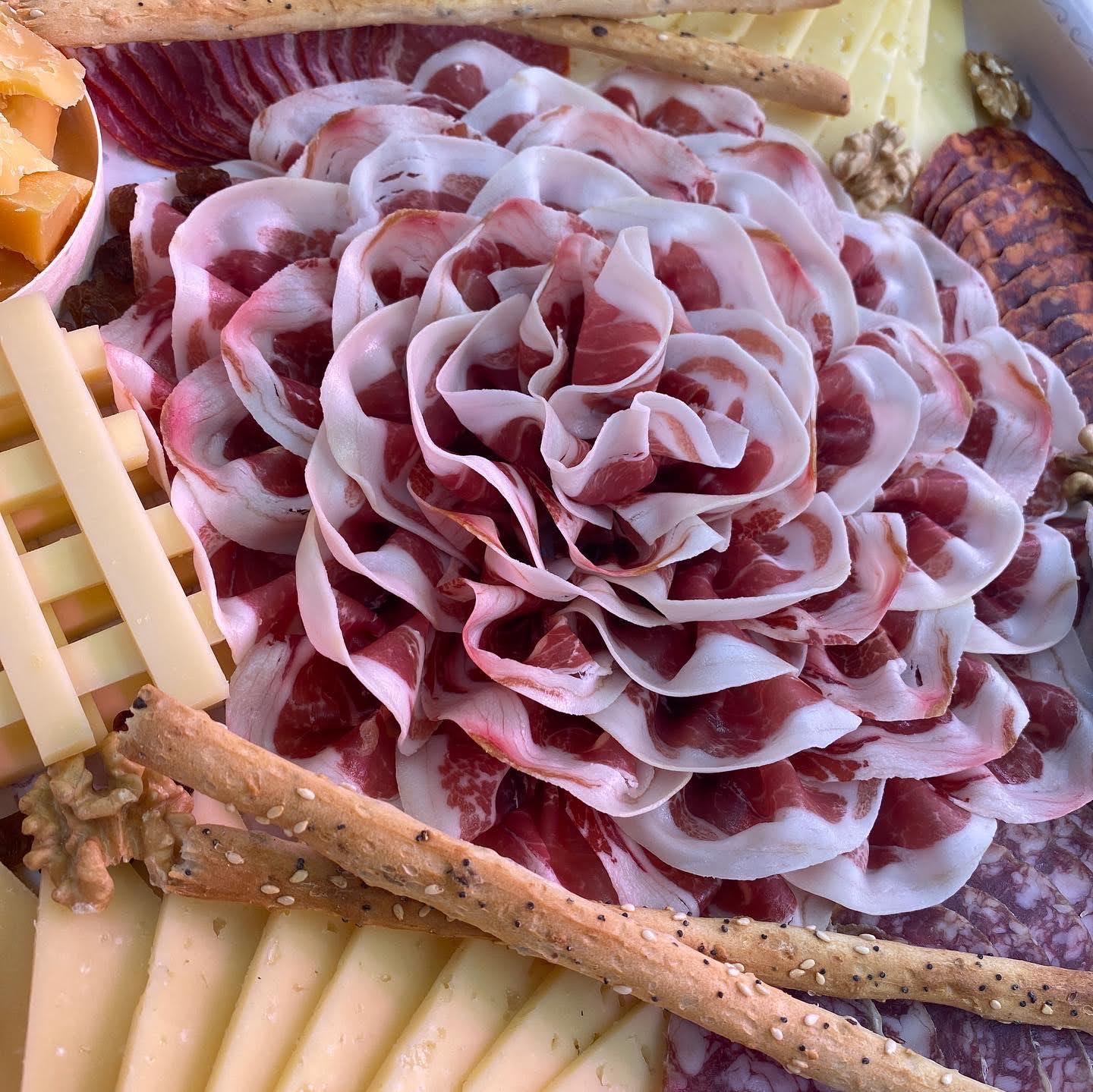 Selección de jamón y queso